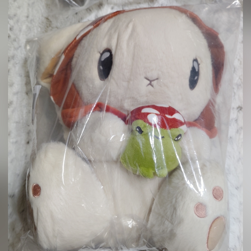 Bunny Mushroom Plush Backpack - Picture 5 of 10